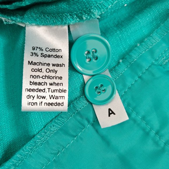 LOFT Teal Ankle Pants - Picture 3 of 8